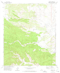 Rimrock 1972 topographic map thumbnail