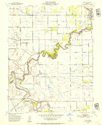 Ripon 1952 topographic map thumbnail