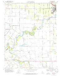 Ripon 1969 topographic map thumbnail