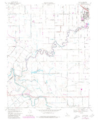Ripon 1969 topographic map preview
