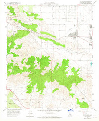 Ritter Ridge 1958 topographic map thumbnail