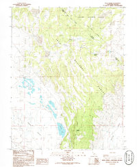 River Spring 1986 topographic map preview