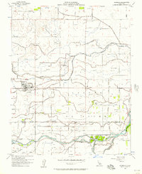 Riverdale 1954 topographic map thumbnail