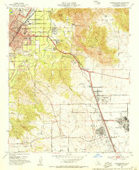 Riverside East 1953 topographic map thumbnail