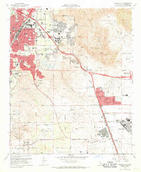 Riverside East 1967 topographic map thumbnail