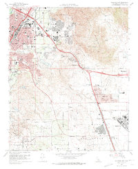 Riverside East 1967 topographic map thumbnail