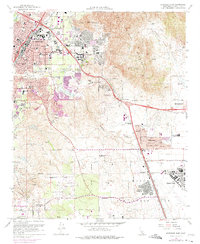 Riverside East 1967 topographic map thumbnail