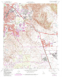 Riverside East 1967 topographic map thumbnail