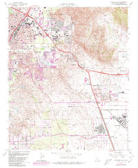 Riverside East 1967 topographic map thumbnail
