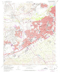 Riverside West 1967 topographic map thumbnail
