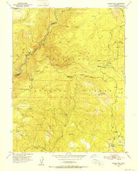 Robbs Peak 1950 topographic map thumbnail