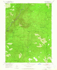 Robbs Peak 1950 topographic map thumbnail