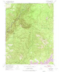 Robbs Peak 1950 topographic map thumbnail