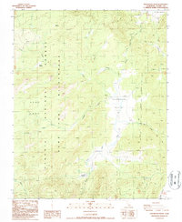 Rockhouse Basin 1987 topographic map thumbnail