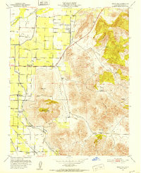 Rocky Hill 1951 topographic map thumbnail