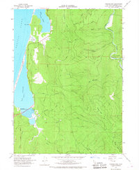 Rodgers Peak 1966 topographic map thumbnail