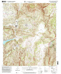 Rodriguez Mountain 1997 topographic map thumbnail
