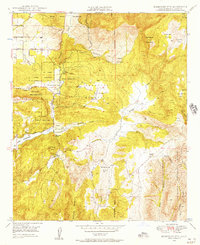 Rodriguez Mtn. 1948 topographic map thumbnail