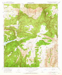 Rodriguez Mtn. 1948 topographic map thumbnail