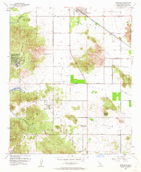 Romoland 1953 topographic map thumbnail