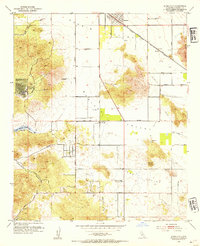 Romoland 1953 topographic map thumbnail