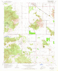Romoland 1953 topographic map thumbnail