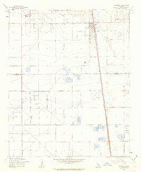 Rosamond 1947 topographic map thumbnail