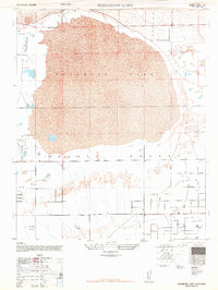 Rosamond Lake 1947 topographic map thumbnail