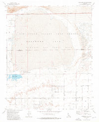 Rosamond Lake 1973 topographic map thumbnail