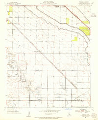 Rosedale 1954 topographic map thumbnail