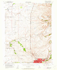 Roseville 1953 topographic map thumbnail