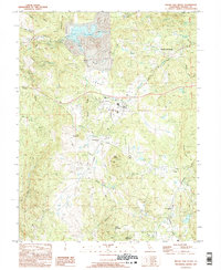 Rough And Ready 1995 topographic map thumbnail