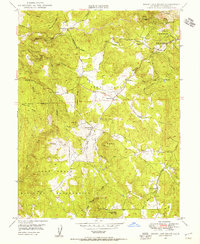 Rough And Ready 1949 topographic map thumbnail