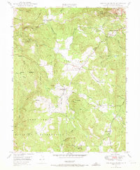 Rough And Ready 1949 topographic map thumbnail