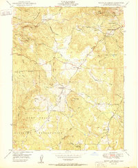Rough And Ready 1950 topographic map thumbnail