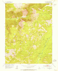 Royal Gorge 1953 topographic map thumbnail