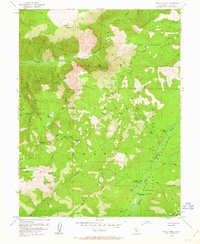 Royal Gorge 1953 topographic map thumbnail