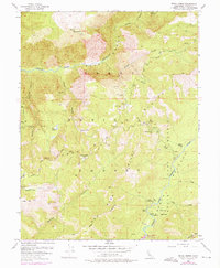 Royal Gorge 1953 topographic map thumbnail