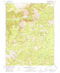 Royal Gorge 1953 topographic map thumbnail