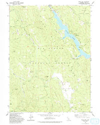 Ruth Lake 1978 topographic map thumbnail