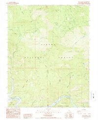 Sacate Ridge 1987 topographic map thumbnail