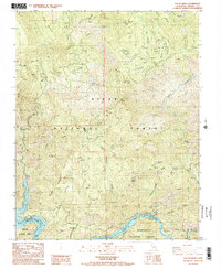 Sacate Ridge 1987 topographic map thumbnail