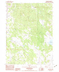 Said Valley 1983 topographic map thumbnail