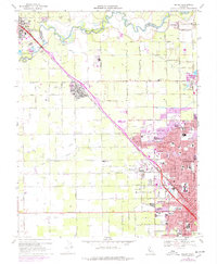 Salida 1969 topographic map thumbnail