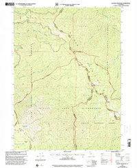 Salmon Mountain 1997 topographic map thumbnail