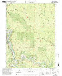 Salyer 1997 topographic map thumbnail