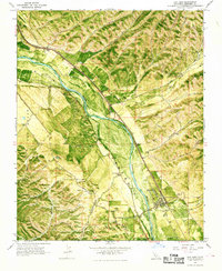 San Ardo 1967 topographic map thumbnail