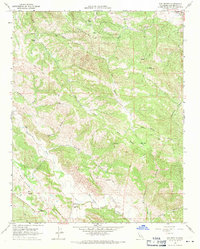 San Benito 1968 topographic map thumbnail