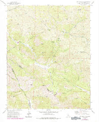 San Benito Mtn 1969 topographic map thumbnail