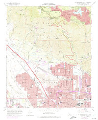 San Bernardino North 1967 topographic map thumbnail